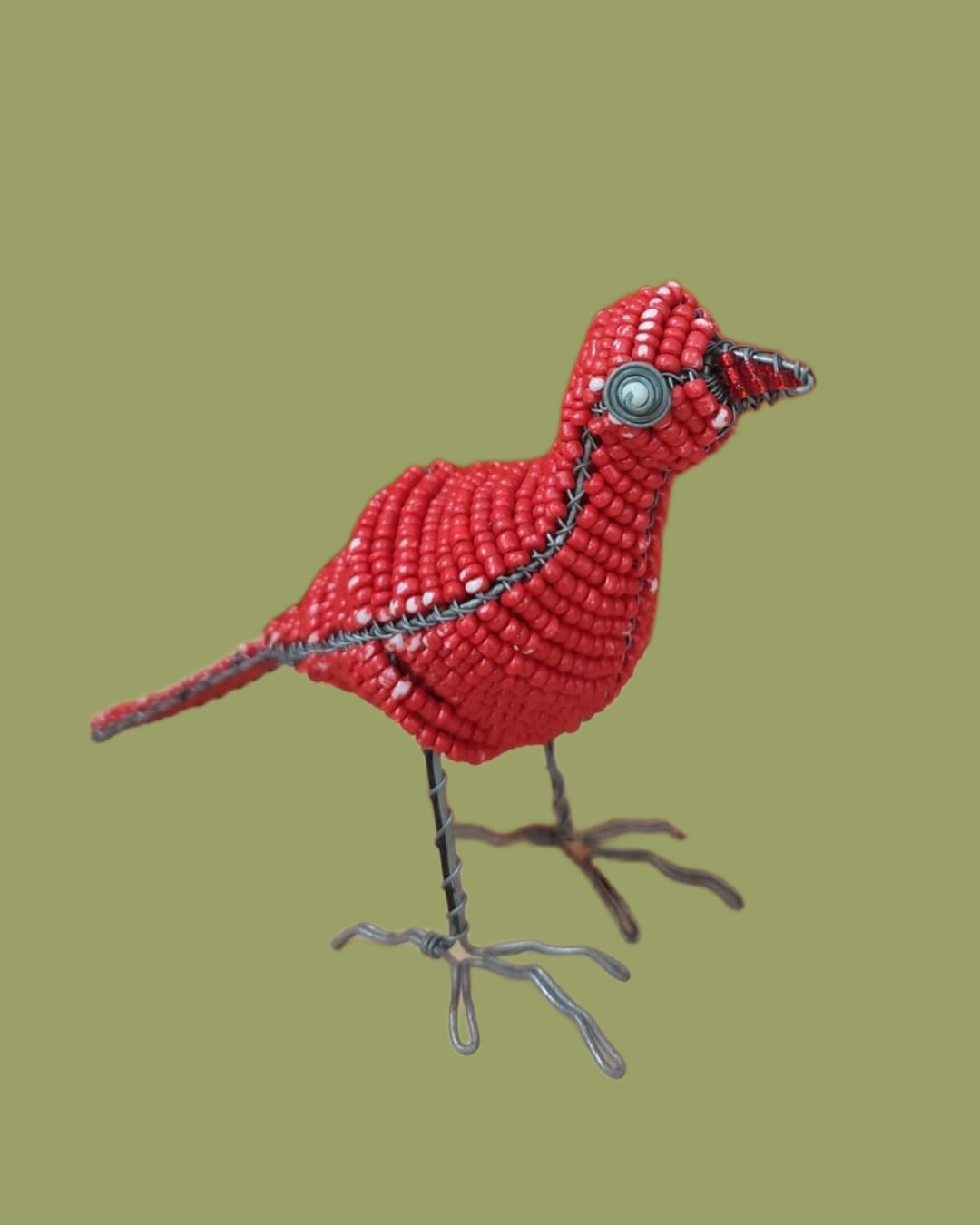 Uccello in perline - immagine 2