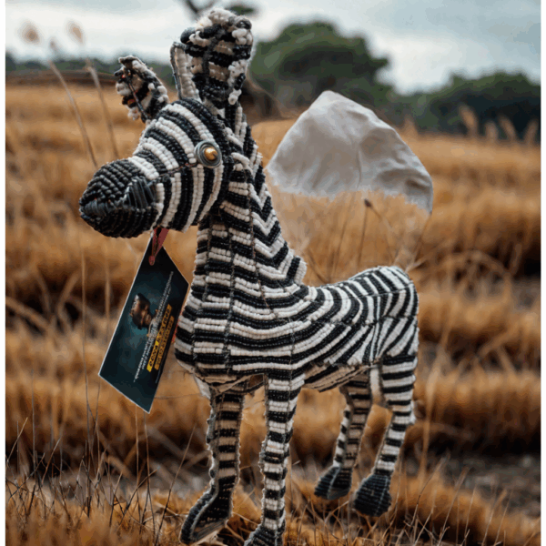 Zebra in perline