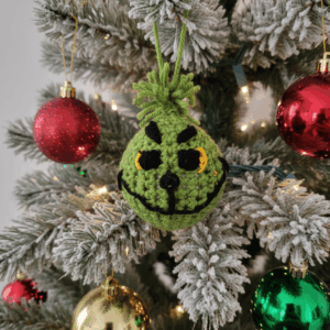 Tris di Palline Natalizie all’Uncinetto