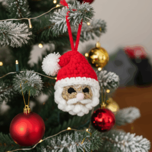 Tris di Palline Natalizie all’Uncinetto