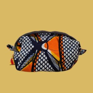 Astuccio artigianale in capulana mozambicana